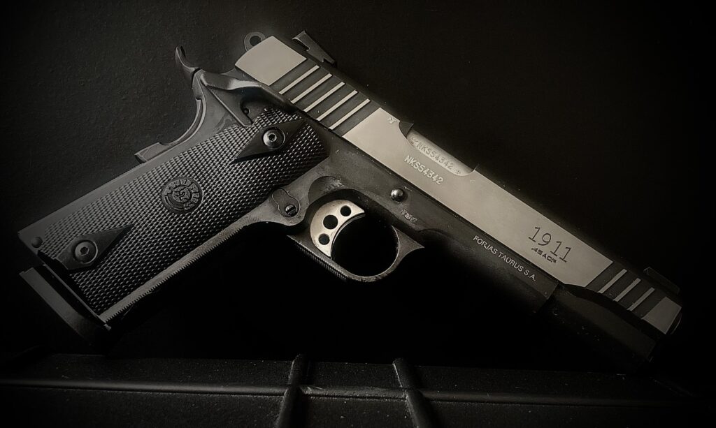 Leihwaffen aus dem Premium-Segment: 1911er Modelle.